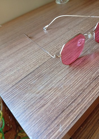 Accessorize Pembe Transparan Minimalist Kadın Güneş Gözlüğü