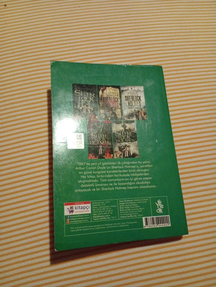 Arthur C. Doyle - Sherlock Holmes Mavi Yakut - Görsel 2