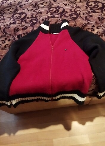 m Beden kırmızı Renk Tommy Hilfiger Hırka