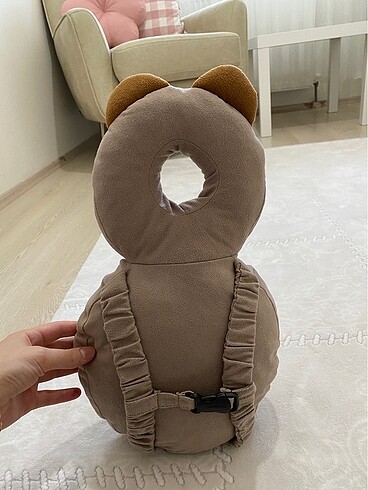 Beden kahverengi Renk Bebekler için kafa korumalığı e bebek