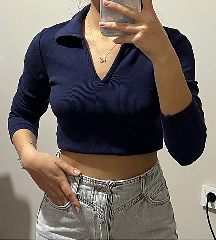 crop bluz