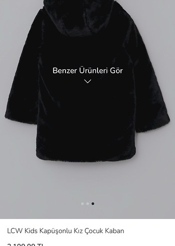 Lcw kız çocuk kürk kaban - Görsel 3