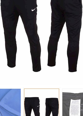 Nike Erkek Mavi Fermuarlı Eşofman Takımı - Görsel 2