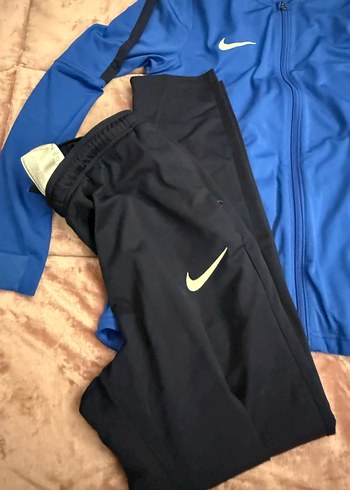 Nike Erkek Mavi Fermuarlı Eşofman Takımı - Görsel 5