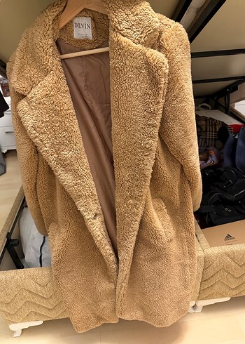 Kadın dilvin tedy peluş kaban - Görsel 6