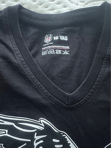 10 Yaş Beden siyah Renk BJK Store erkek çocuk tişört