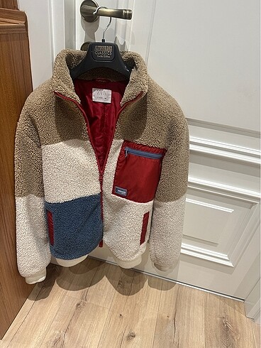 Zara erkek çocuk peluş mont
