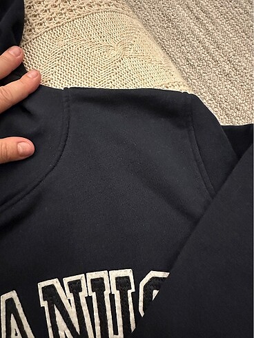 13-14 Yaş Beden lacivert Renk Okyanus koleji sweatshirt