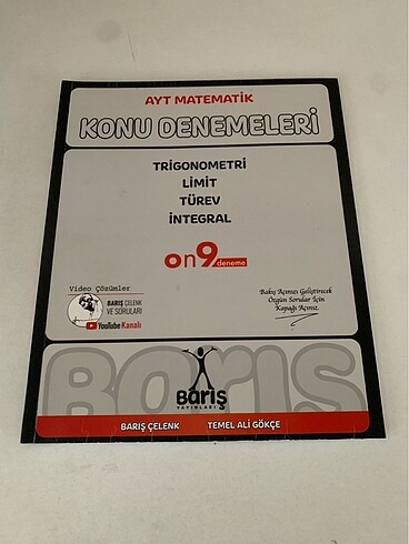 barış limit türev integral trigonometri konu denemesi