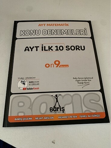 barış ayt ilk 10 soru konu denemesi