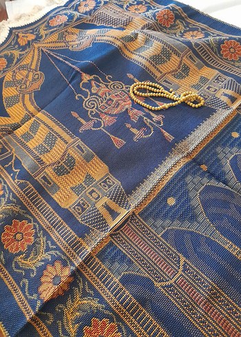 Klasik Desenli seccade ve tespih - Görsel 2