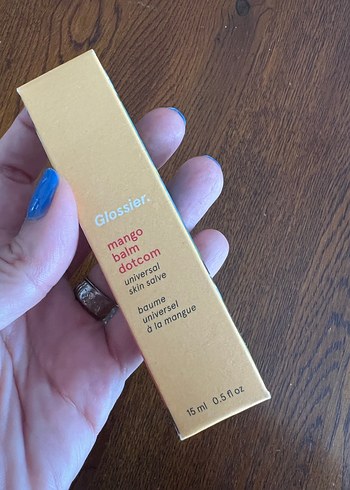 Glossier Mango Balm Dotcom Dudak Parlatıcısı - Görsel 3