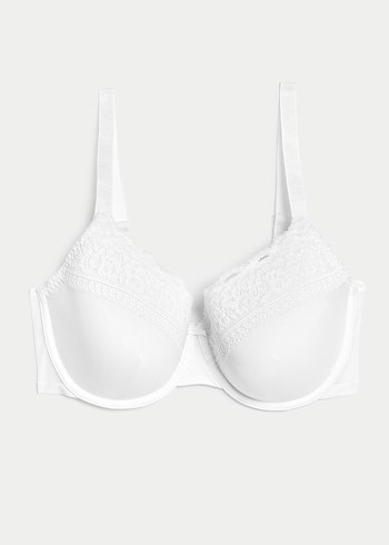 Marks & Spencer Dantel Destekli Full Cup Sütyen-38c - Görsel 3