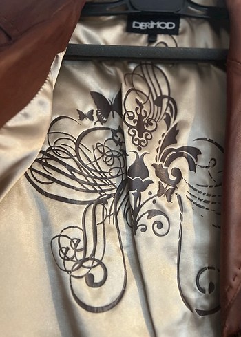 Derimod Como Model Kahverengi Deri Ceket - Görsel 3