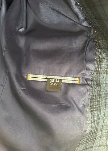 Ekose takım ceketi - Görsel 5