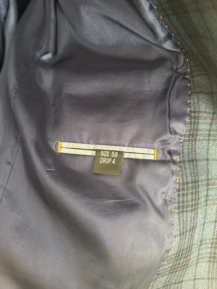 Ekose takım ceketi - Görsel 5