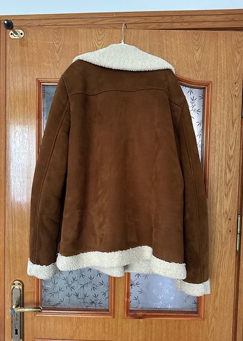 Kürklü süet ceket erkek - Görsel 3