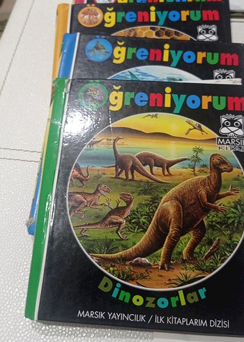 İlk Kitaplar Dizisi - Dinozorlar duyu organlari