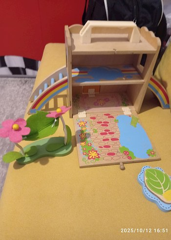 Renkli Ahşap Oyuncak Seti - Görsel 6