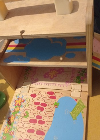 Renkli Ahşap Oyuncak Seti - Görsel 7