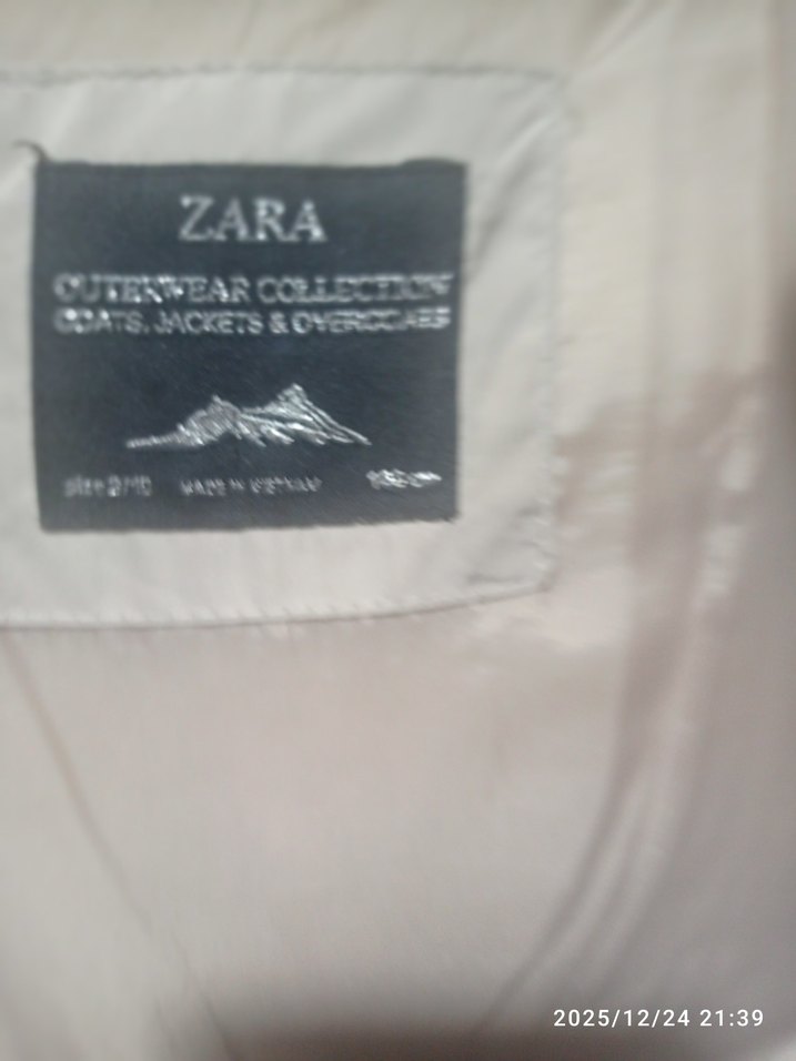 Krem Kışlık Mont kiz çocuk mont 9 yaş mont - Görsel 5