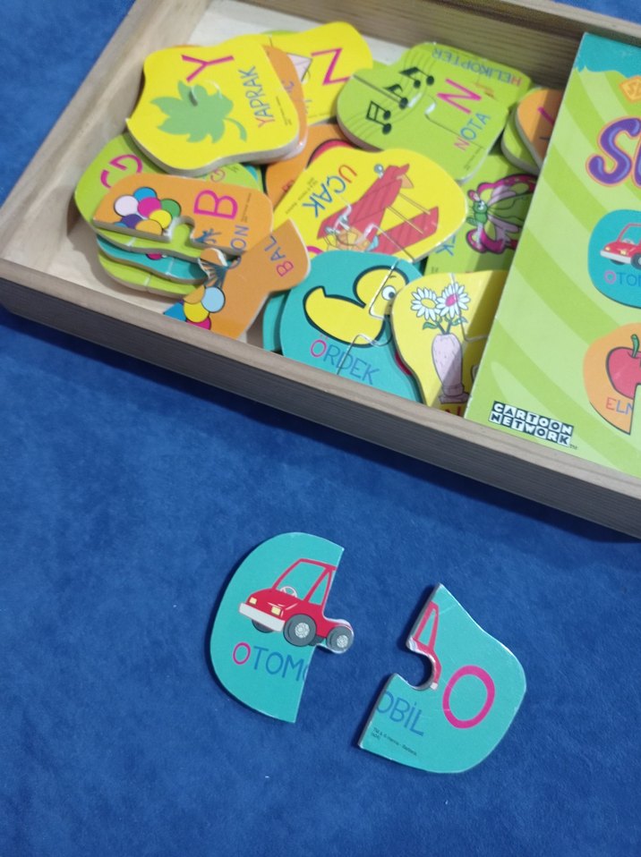 Scooby-Doo Alfabe Öğreniyorum 56 Parça Puzzle - Görsel 4