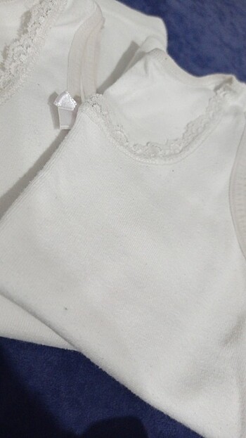 Kız çocuk iç giyim . Atlet. Kız çocuk atlet pamuk atlet içlik  - Görsel 7