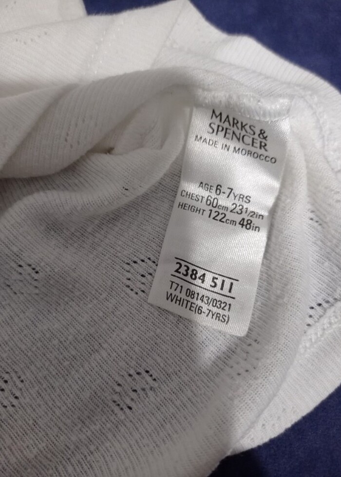 Kız çocuk iç giyim . Atlet. Kız çocuk atlet pamuk atlet içlik  - Görsel 3