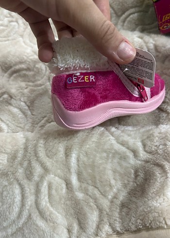 Kız Çocuk pembe panduf - Görsel 3