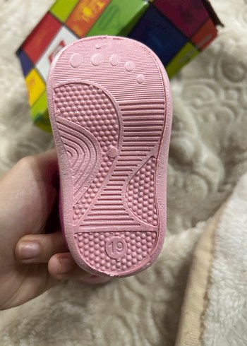 Kız Çocuk pembe panduf - Görsel 5