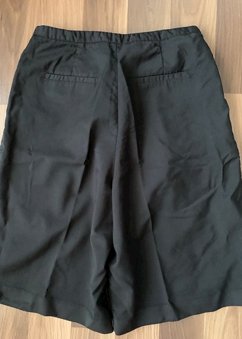 Siyah Kadın Bermuda Şort - Görsel 2