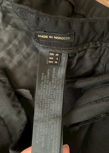 Siyah Kadın Bermuda Şort - Görsel 4