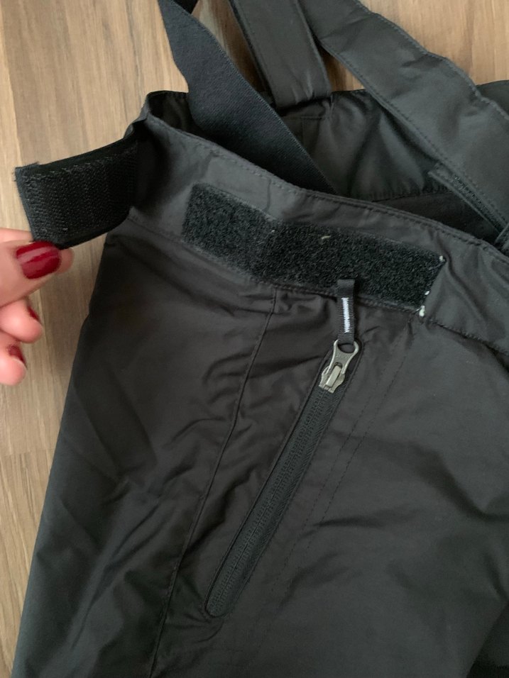 Erkek Siyah Kayak Pantolonu Askılı - Görsel 2