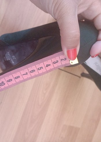 Yeşil Süet Stiletto Topuklu Kadın Ayakkabı - Görsel 6