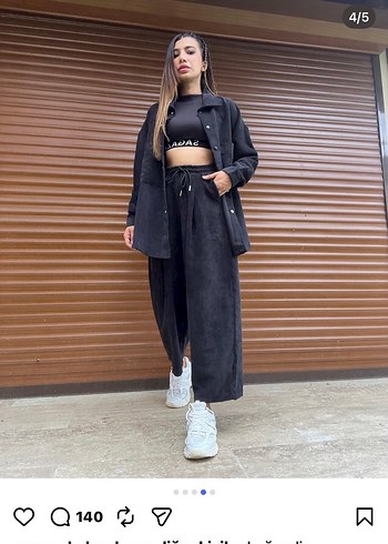 Kadife ikili takım - Görsel 2