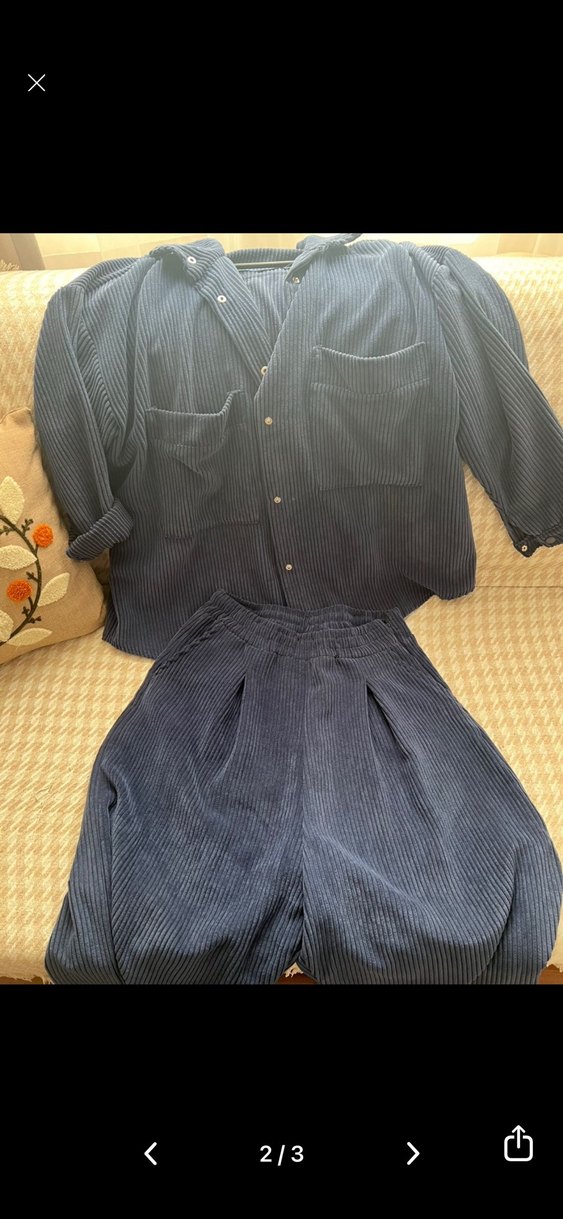 Kadife ikili takım - Görsel 4