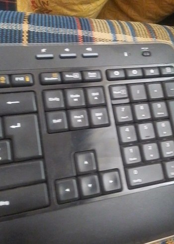 siyah Kablosuz Logitech klavye - Görsel 8