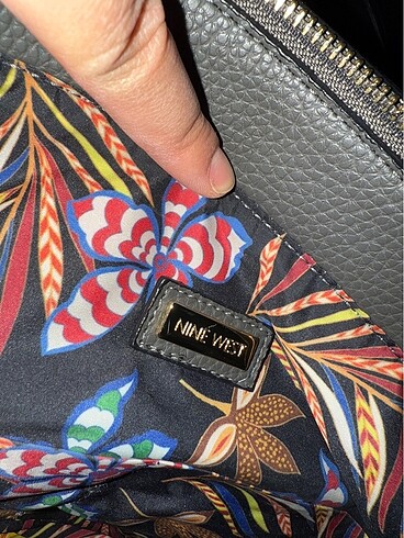 Nine west kol çantası gri