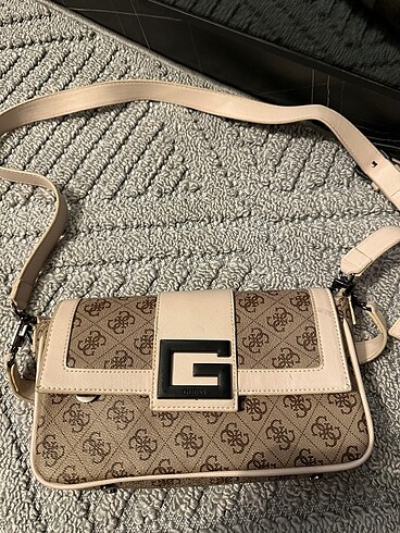 Beden camel Renk Monogram desen çanta