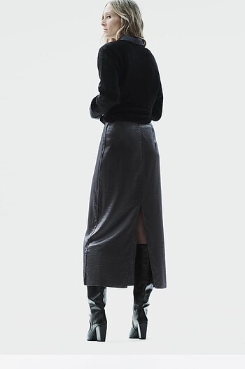 Zara ZARA MİDİ ETEK