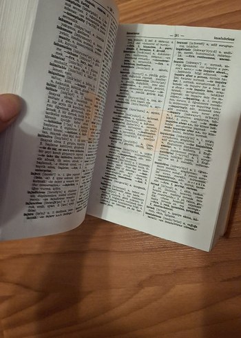 İngiliz Türkçe sözlük - Görsel 11