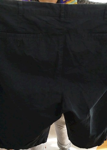 LCW Erkek Koyu Mavi Denim Rahat Şort - Görsel 2