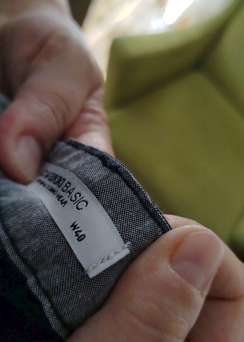 LCW Erkek Koyu Mavi Denim Rahat Şort - Görsel 4