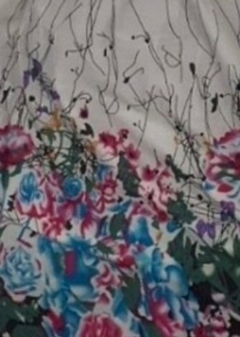 Çiçek Desenli Bohem Kadın Elbise - Görsel 10