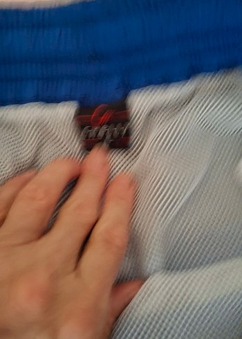 Beyaz Baskılı Erkek Midi Mayo - Görsel 7