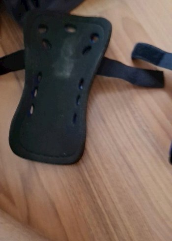 Mavi Lastik Biker Diz Koruyucu - Görsel 4