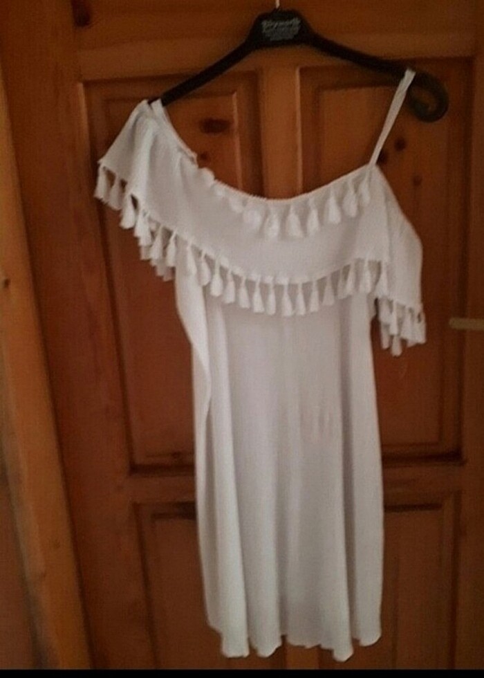 beyaz elbise - Görsel 3