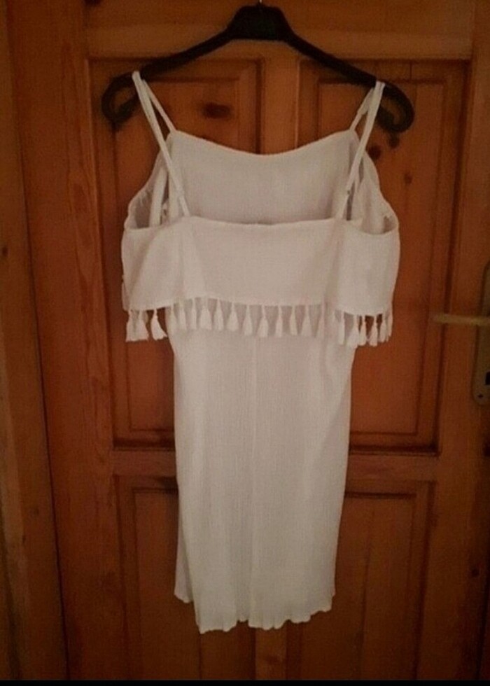 beyaz elbise - Görsel 4