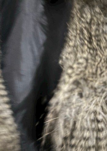 Kahverengi Suni Kürk Detaylı Midi yelek - Görsel 2