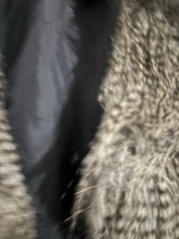 Kahverengi Suni Kürk Detaylı Midi yelek - Görsel 2